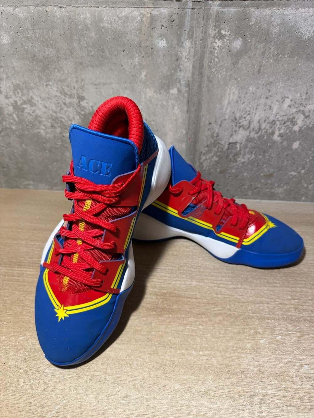 Adidas Pro Vision Marvel 'Heroes Among Us: Captain Marvel' Basketball Shoes